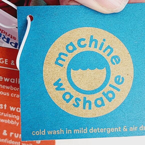 Surprize By Stride Rite Size 4 Pink Kids Sneakers Stage 2 first walker New W Tag - Picture 11 of 15